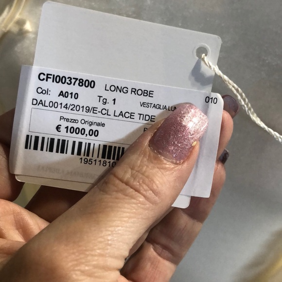 La Perla silk dressing gown - Picture 4 of 10